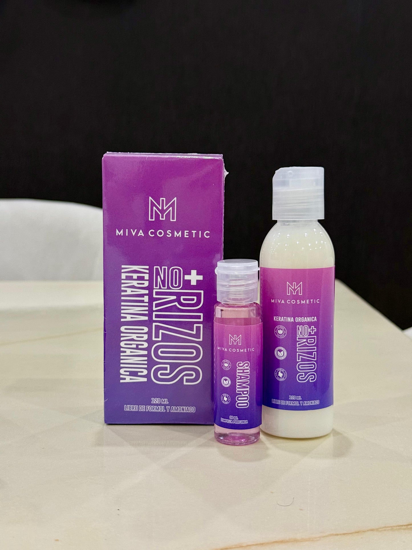 KERATINA ORGÁNICA NO+RIZOS 120ML