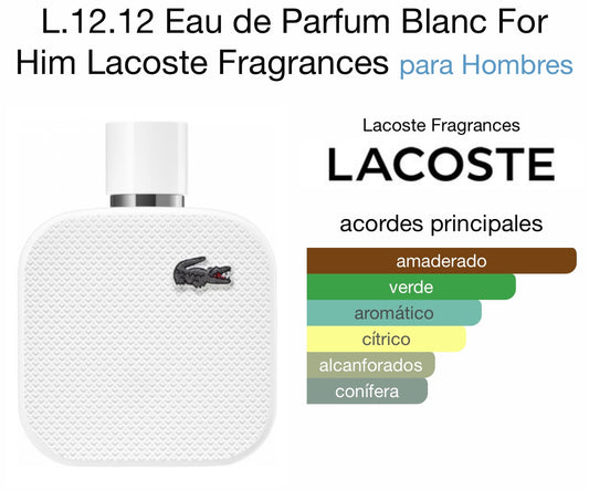 LACOSTE BLANC #88 HOMBRE