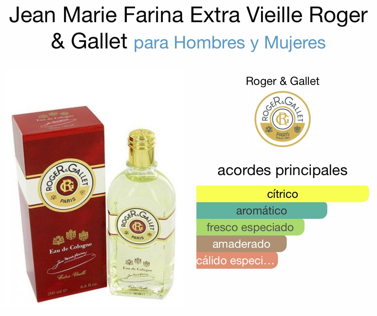 JEAN MARIA FARINA #89 HOMBRE