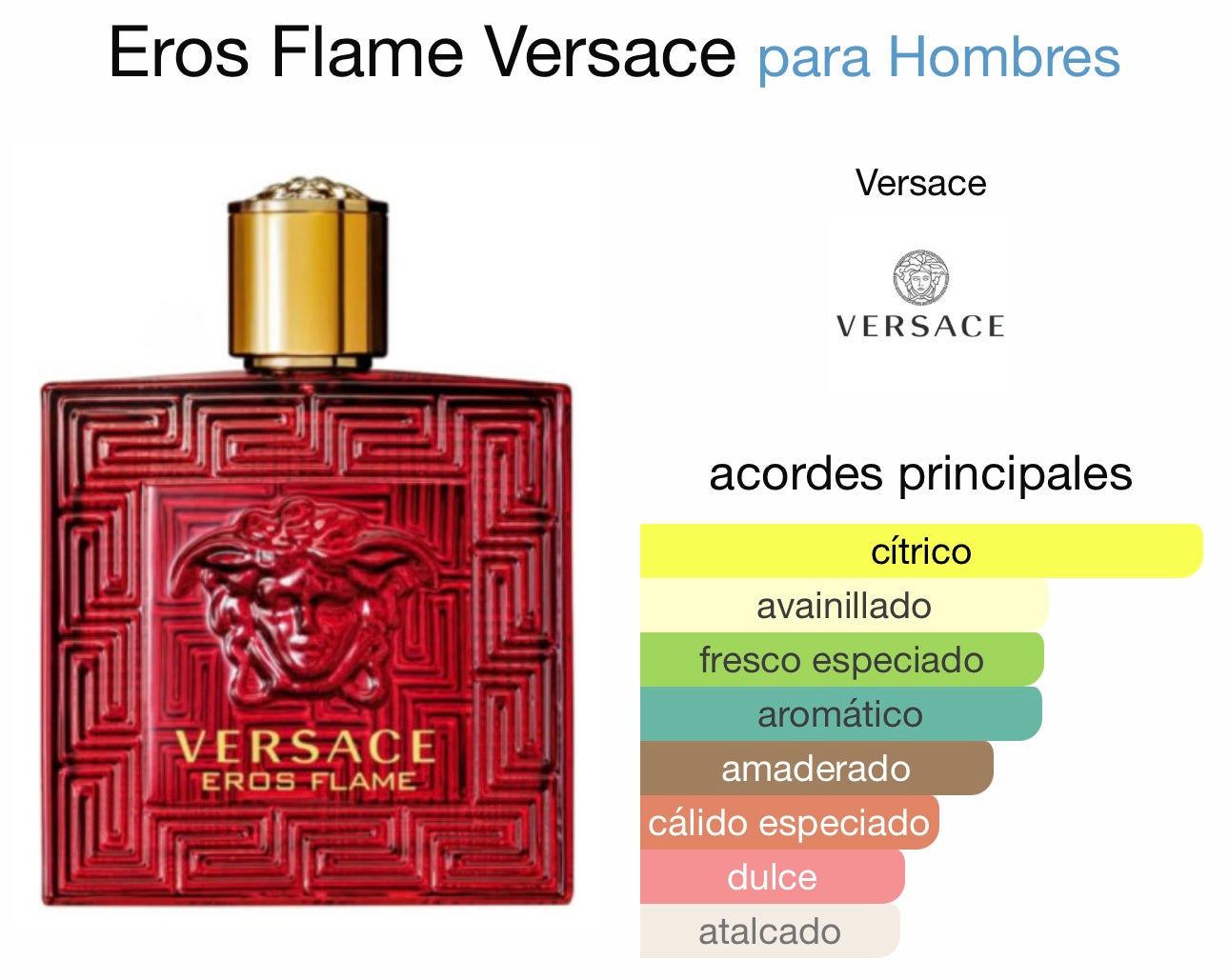 VERSACE EROS FLAME #138 HOMBRE