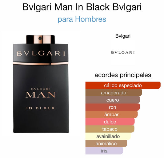 BVLGARI MAN IN BLACK #59 HOMBRE