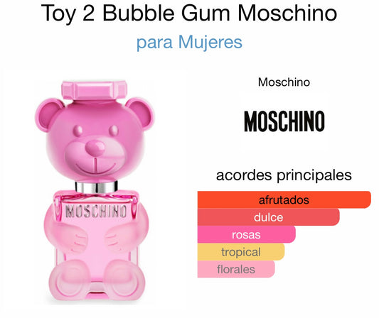MOSCHINO BUBBLE GUM #40 DAMA