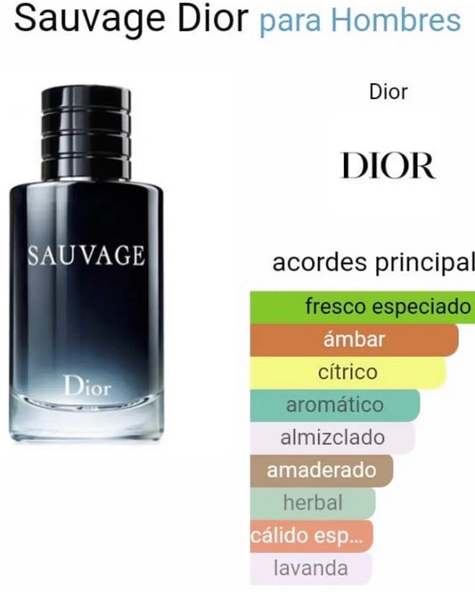 SAUVAGE DIOR #77 HOMBRE
