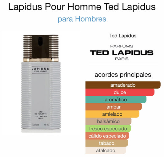 LAPIDUS #58 HOMBRE