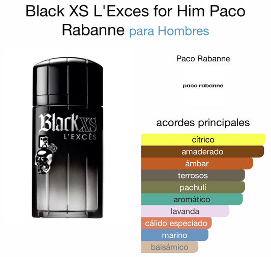 BLACK XS EXCES #136 HOMBRE