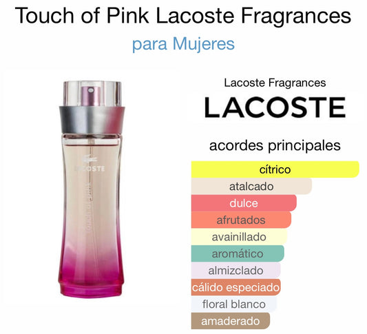 LACOSTE PINK #11 DAMA