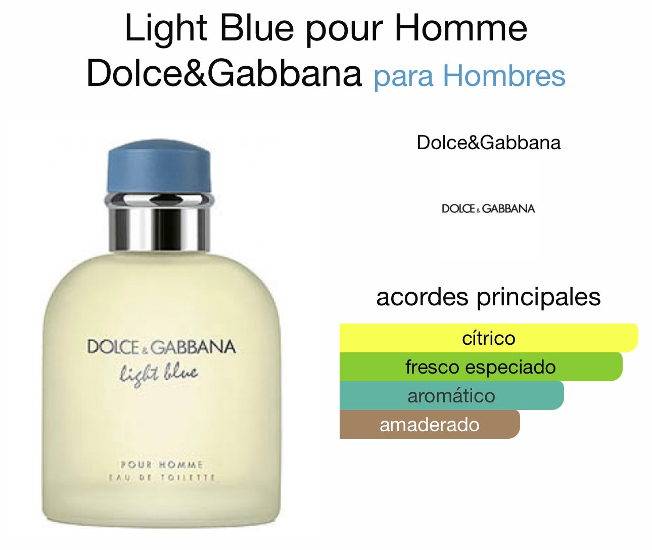 LIGHT BLUE TRAD #105 HOMBRE